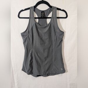 MPG Charcoal Gray Workout Tank Top, Size Small